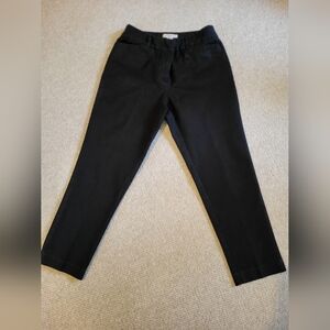 Liz Claiborne Women's Elegant Black Crop Pants